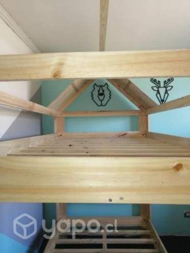 CAMAROTE/ LITERA con Casita