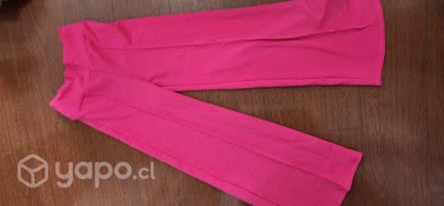 Conjunto top encaje más pantalón palazzo