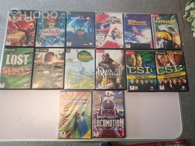 Colecion de 14 juegos originales para pc