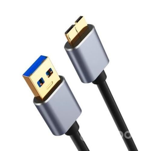 Cable USB A 3.0 a Micro B Disco HDD/SSD Externo 1m