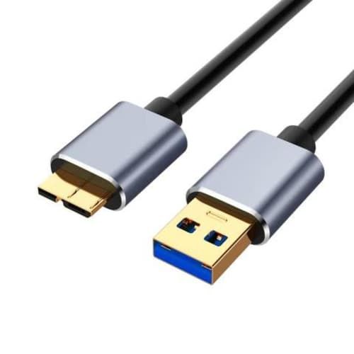 Cable USB A 3.0 a Micro B Disco HDD/SSD Externo 1m