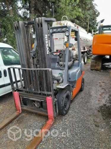 Grúa Horquilla Nissan 3.0 Modelo UL02A25W