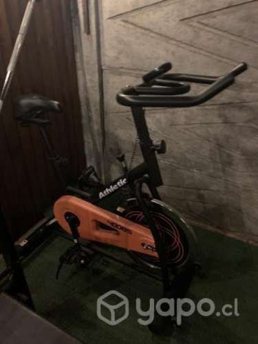 Bicicleta de spinning marca Athletic