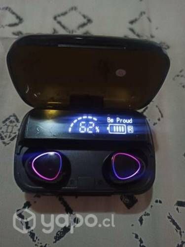 Audífonos Bluetooth con powerbank