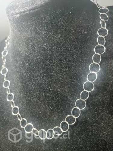 Cadena de plata tipo Rolo ley 925 italiana