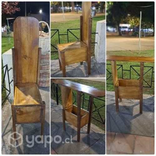 Tabla y silla de planchar