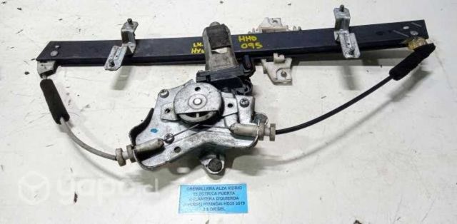 Cremallera Alza Vidrio Elec Puerta Delan Izq Hyund