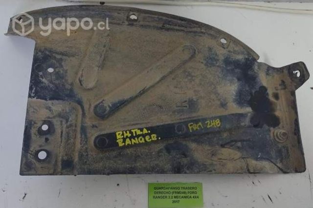 Guardafango Tras Der (FRM248) Ford Ranger 3.2 2017