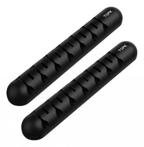 Organizador Cables De Goma 2 Unidades