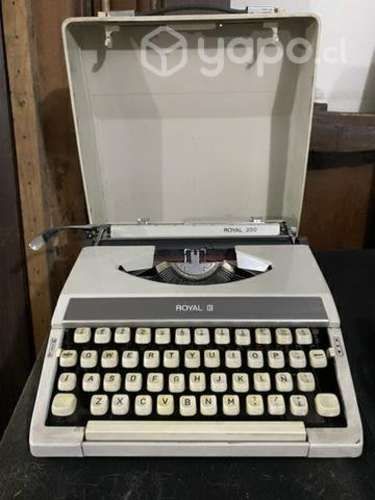 Maquina de escribir royal 200