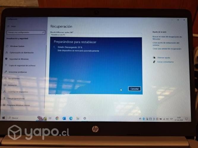 Notebook HP Pavilion