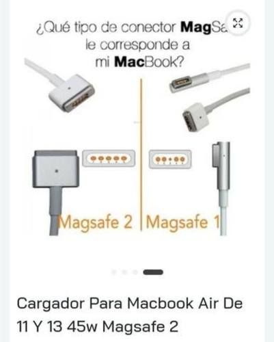 Cargador Para Macbook Air De 11 Y 13 45w Magsafe 2