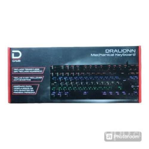 Teclado Gamer Mecánico D Game Dralionn