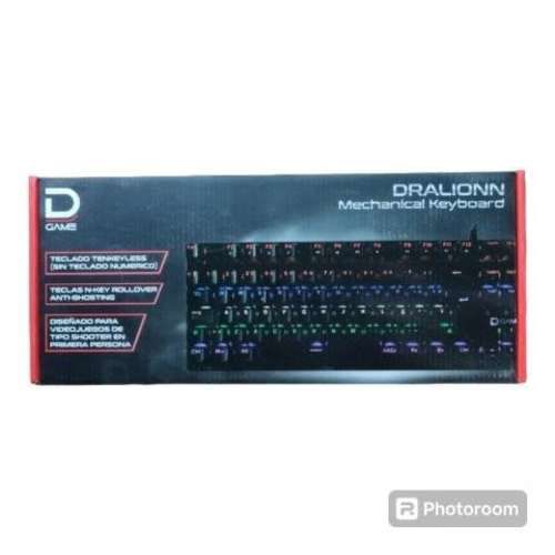Teclado Gamer Mecánico D Game Dralionn