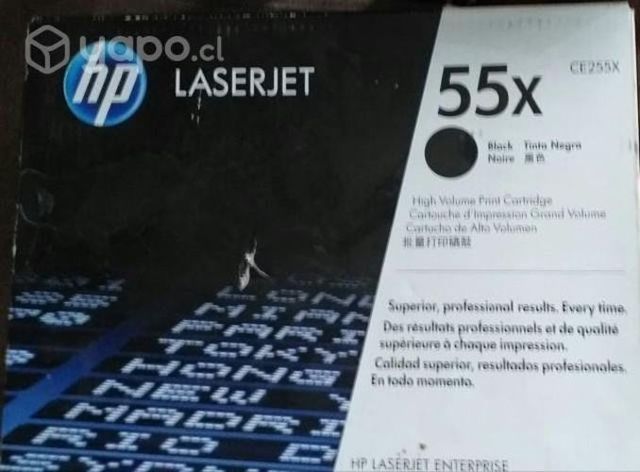 Toner HP láser jet 55X