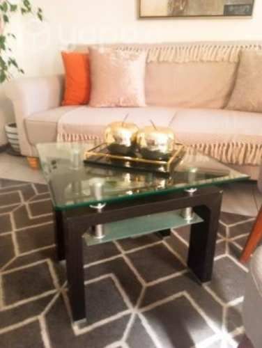 Mesa de Centro Vidrio Templado 45 x 55