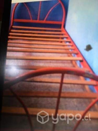 Cama Desarmable de metal 1 plaza SIN colchon