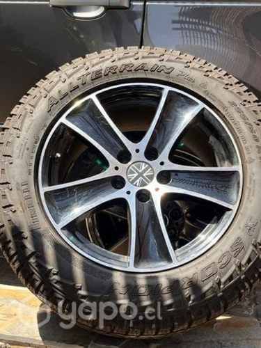 4 Llantas (BMW X5 2022) más neumáticos aro 18 del