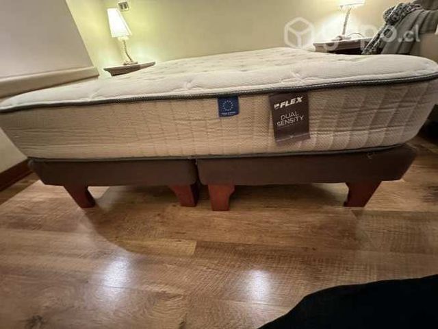 Cama 2 plazas Dual sensity