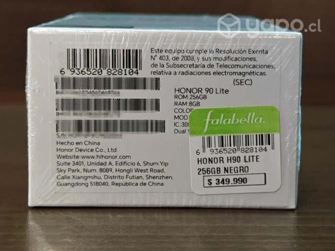 Celular marca HONOR - Nuevo Sellado