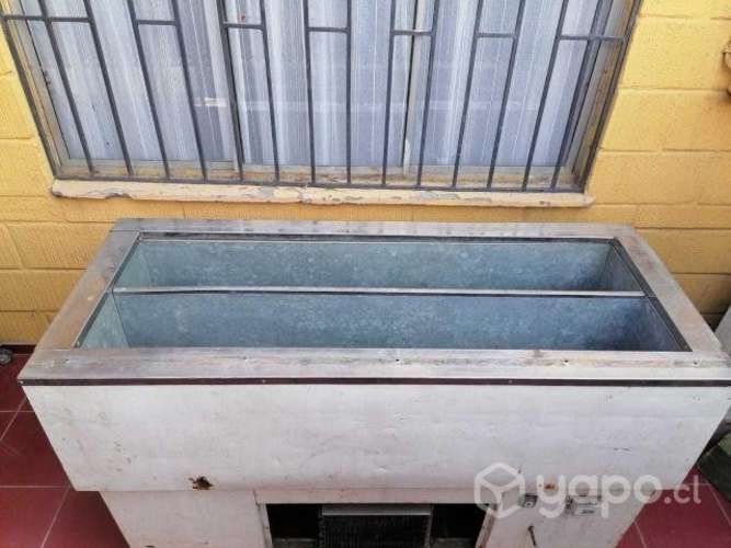 Maquina conservadora de helados artesanales