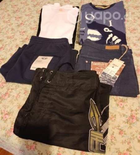 Ropa nueva de hombre, poleras y short