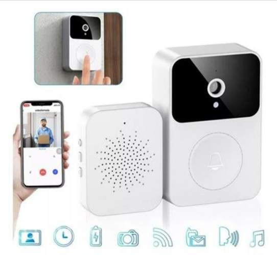 Timbre inalámbrico y cámara seguridad wifi