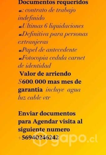 Se arrienda primer piso