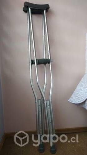 Muletas ortopédicas axilares (par)