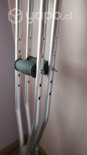 Muletas ortopédicas axilares (par)