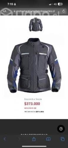 Chaqueta triumph talla xs nueva