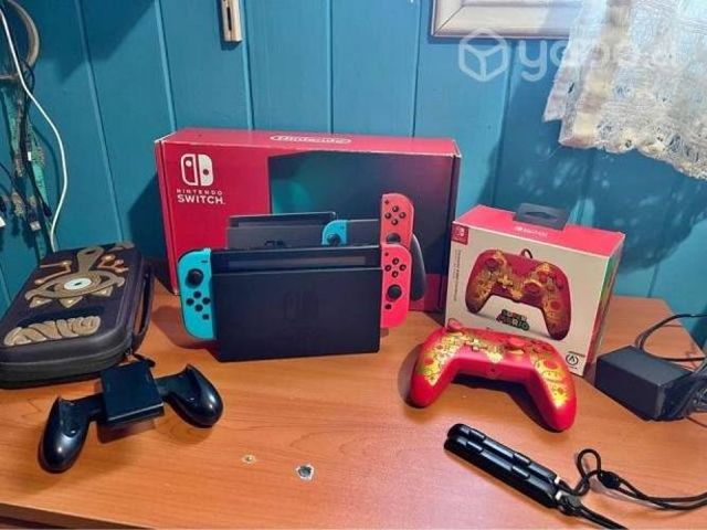 Nintendo Switch con accesorios + 13 juegos