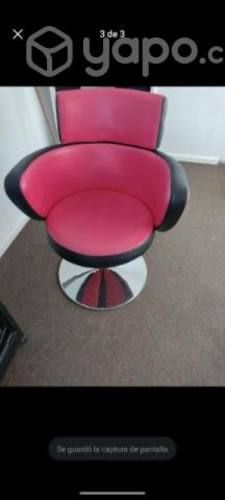 Sillón de peluquería hidráulico