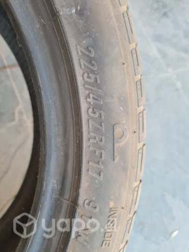 4 Neumáticos Runflat 225/45/17