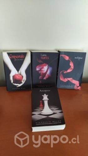Saga completa de Crepúsculo 4 tomos
