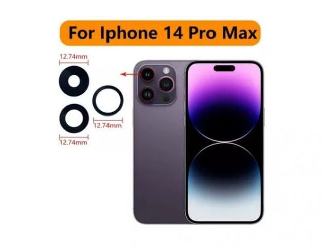 Lente Cámara Trasera Para iPhone 14 Pro Max