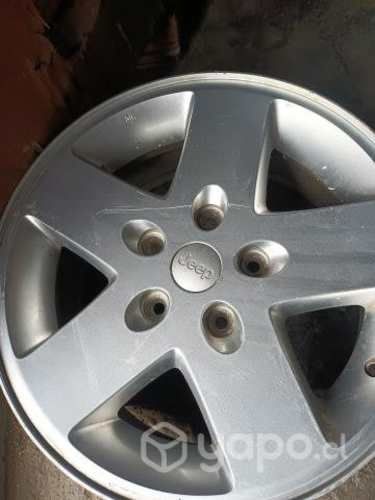 4 llantas Jeep rubicom