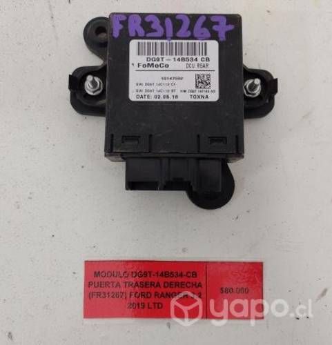 Modulo DG9T-14B534-CB Puerta Tras Der Ranger 2019
