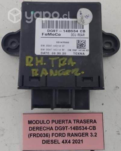 Modulo Puerta Tras Der DG9T-14B534-CB Ranger 2021