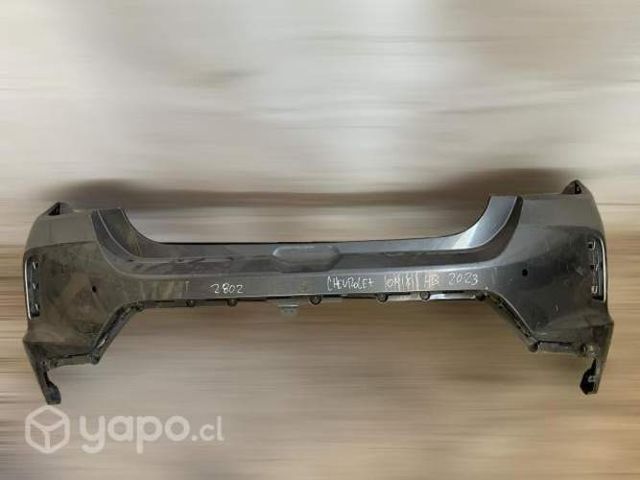 Parachoque trasero chevrolet onix hb 2020-2023