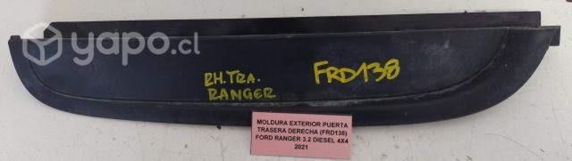 Moldura Exterior Pta tras der (FRD138) Ranger 2021