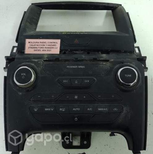 Moldura Radio, Control Calef Y Hazard Ranger 2021