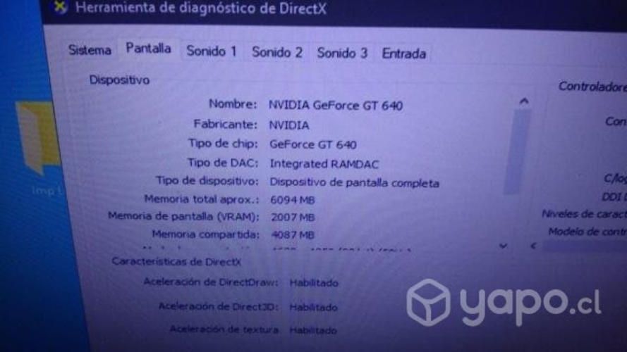 Computador de escritorio