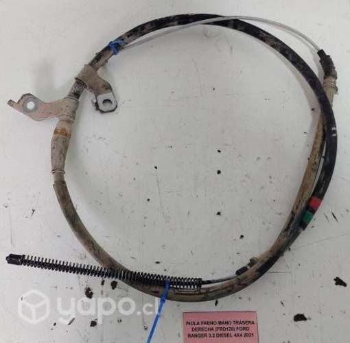 Piola Freno Mano Tras Der (FRD120) Ranger 3.2 2021