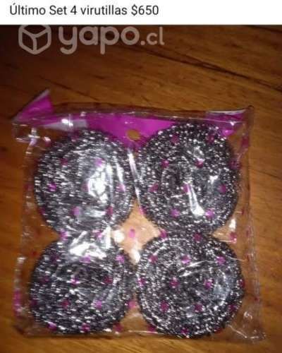 Set 4 virutillas