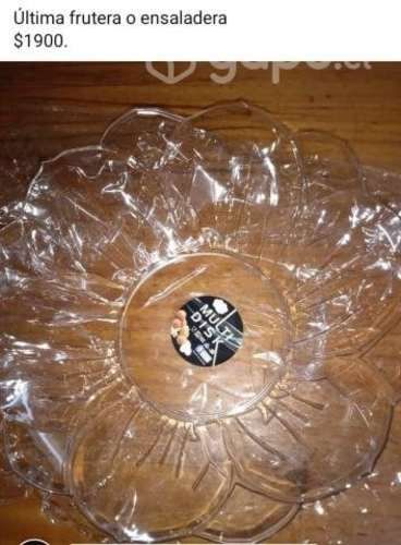 Ensaladera o frutera flor