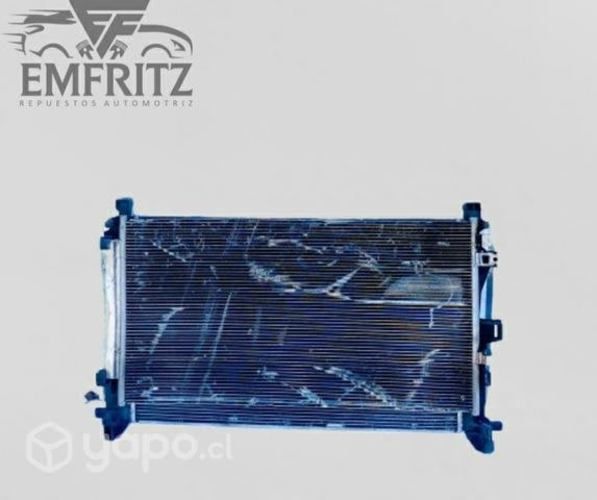 Radiador condensador aire jeep renegade ram 1000