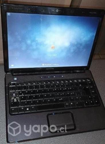 Notebook Compaq detalles visuales