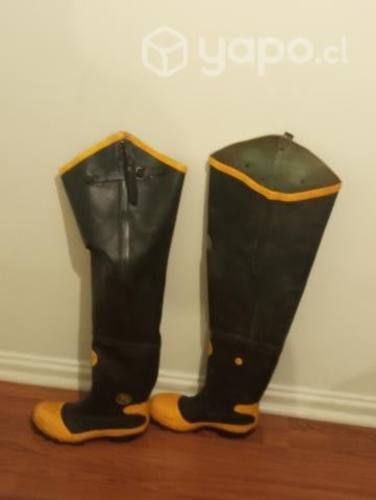 Botas pescadoras seguridad