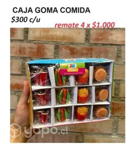 Gomas diseño comida
